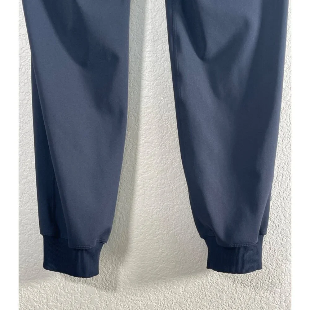 Lululemon Stretch High Rise Jogger Pants Style W5DQDS Black - Picture 9 of 10